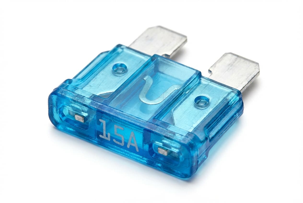 Fusible automobile bleu pour lave-glace