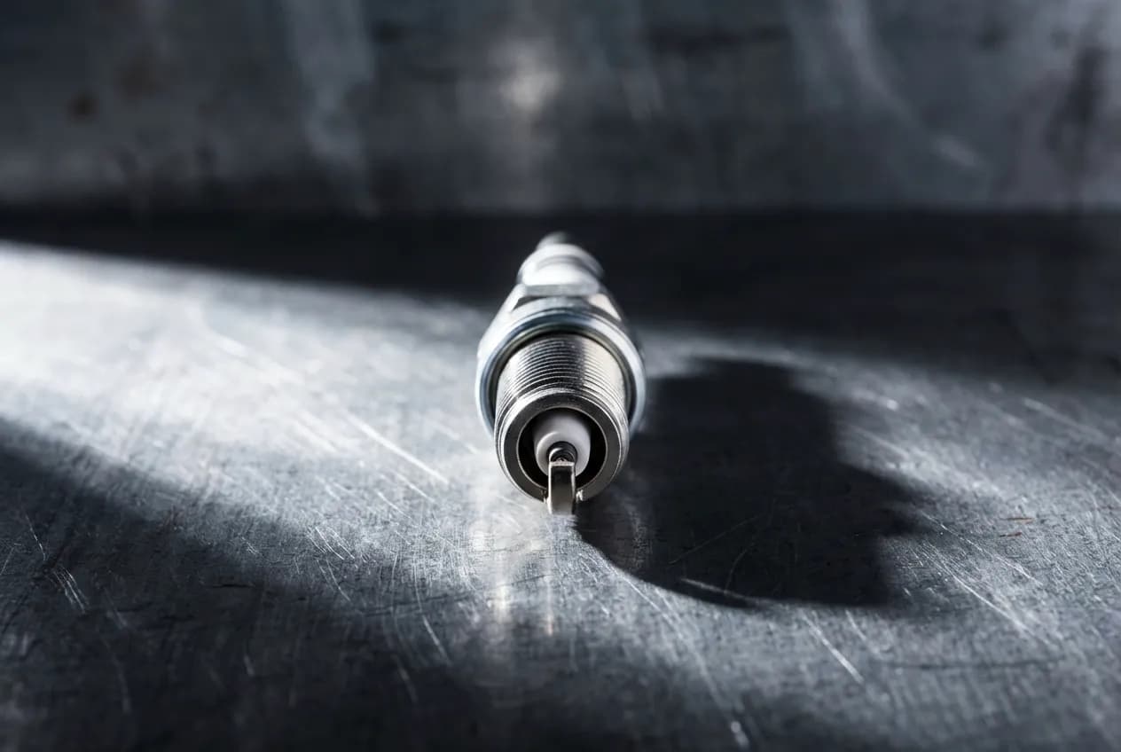 Code DF025 : Causes et solutions pour votre Renault Gros plan iconique d'une bougie de préchauffage, composant clé lié au code erreur DF025.